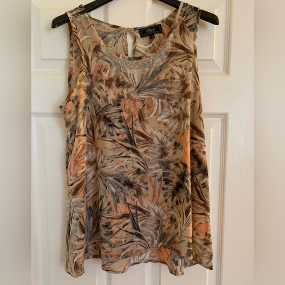 Colorful Chiffon Top - Picture 1 of 2